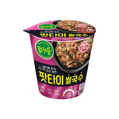 오뚜기 컵누들 팟타이쌀국수 50g 15컵